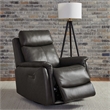 Liberty Furniture Rowland Power Recliner Chair with Charging Port - Gray