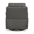 Liberty Furniture Rowland Power Recliner Chair with Charging Port - Gray