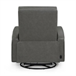 Liberty Furniture Rosslyn Power Recliner Chair with Charging Port - Gray