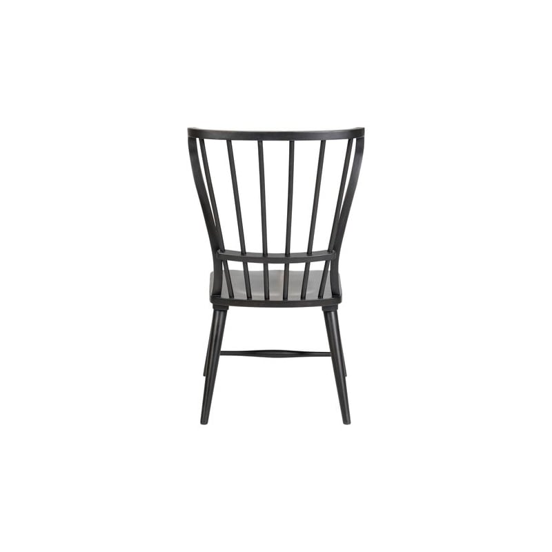 Liberty Furniture River Place Dining Windsor Back Side Chair - Black  - White