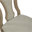Liberty Furniture Magnolia Manor Splat Back Upholstered Side Chairs 2 Pack Brown