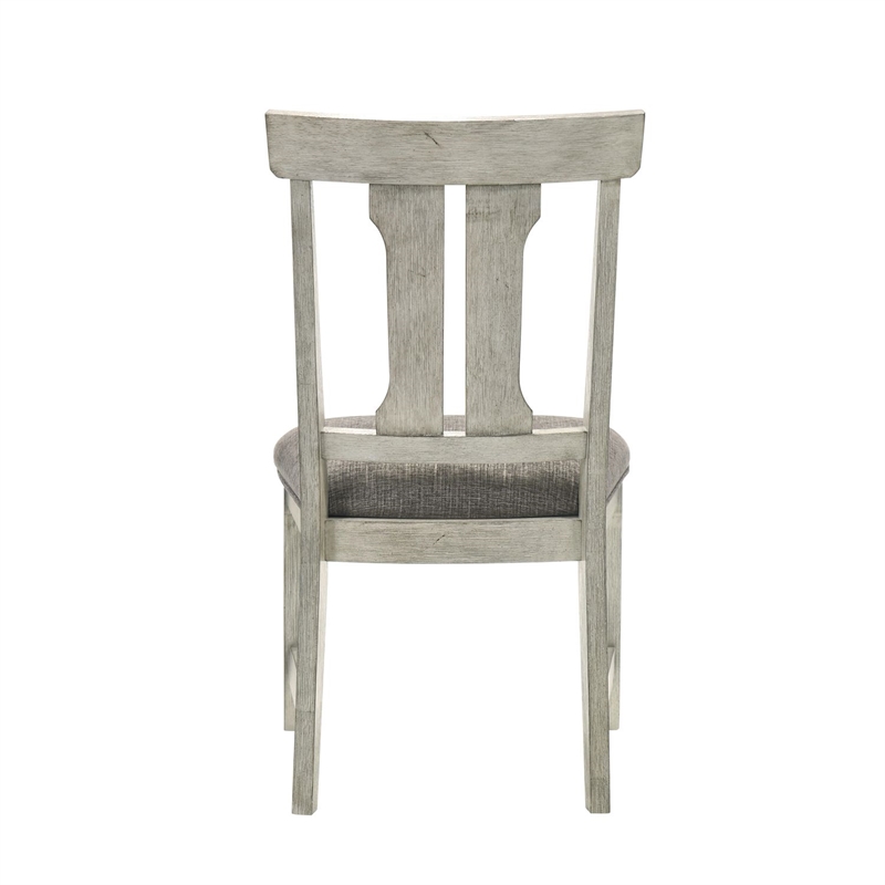 Liberty Furniture Hallendale Dining Room Splat Back Side Chair  - White