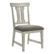 Liberty Furniture Hallendale Dining Room Splat Back Side Chairs Set of 2 - White