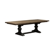 Liberty Furniture Harvest Home 7 Piece Trestle Dining Room Table Set - Black