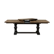 Liberty Furniture Harvest Home 7 Piece Trestle Dining Room Table Set - Black