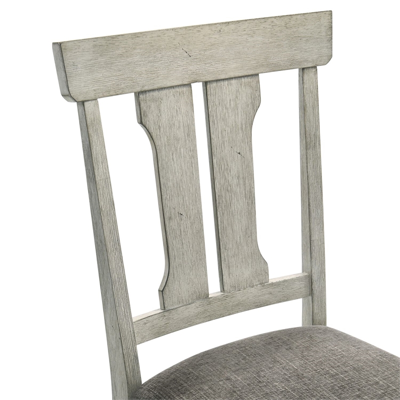 Liberty Furniture Hallendale 5 Piece Trestle Dining Room Table Set - White