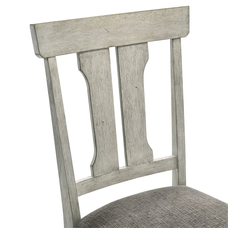Liberty Furniture Hallendale 7 Piece Trestle Dining Room Table Set - White