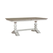 Liberty Furniture Whitney 5 Piece Trestle Dining Room Table Set - White Oak Wood