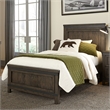Liberty Furniture Thornwood Hills Full Panel Bed Dresser & Mirror - Brown