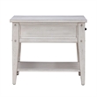 Liberty Furniture Lake House Opt 3 Piece Living Room Set Coffee Table & 2 End Tables Weathered White Oak Wood
