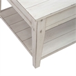 Liberty Furniture Lake House Opt 3 Piece Living Room Set Coffee Table & 2 End Tables Weathered White Oak Wood