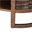 Liberty Furniture Warren Park Living Room Round Cocktail Table - Brown Oak Wood