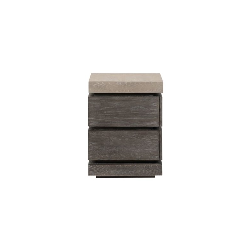 Liberty Furniture Piedmont Living Room Chairside Table - Brown Oak