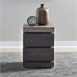 Liberty Furniture Piedmont Living Room Chairside Table - Brown Oak