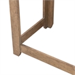 Liberty Furniture Millstone Living Room Console Bar Table with Charging Station - Nutmeg Oak Wood