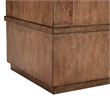 Liberty Furniture Shaker Lakes Living Room Granite Top Chairside Table - Brown Maple Wood