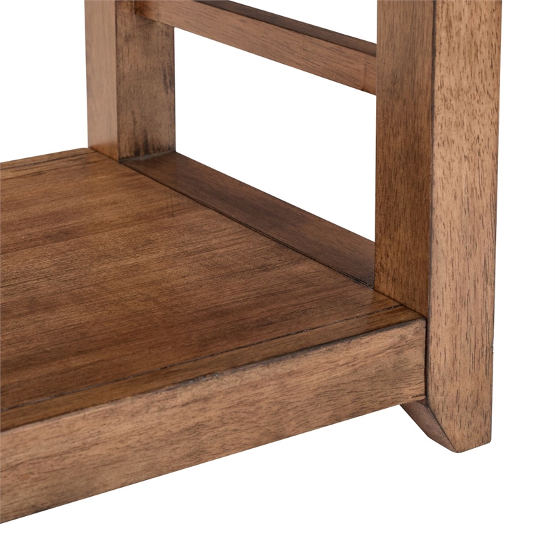 Liberty Furniture Shaker Lakes Living Room Sofa Table - Brown Maple