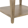 Liberty Furniture Berkly Living Room Square Chairside Table - Linen & Khaki