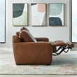Liberty Furniture Blake Power Reclining Sofa - Honey Brown Leather