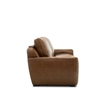 Liberty Furniture Blake Power Reclining Sofa - Honey Brown Leather