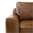 Liberty Furniture Blake Power Reclining Sofa - Honey Brown Leather