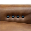 Liberty Furniture Blake Sofa & Loveseat Power Reclining Set - Brown Leather