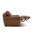 Liberty Furniture Blake Sofa & Recliner Power Reclining Set - Brown Leather