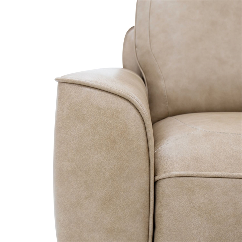 Liberty Furniture Blake Power Reclining Sofa - Oatmeal Brown Leather