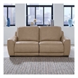 Liberty Furniture Blake Power Reclining Sofa - Oatmeal Brown Leather