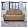 Liberty Furniture Blake 2 Piece Power Reclining Loveseat - Oatmeal Leather