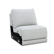 Liberty Furniture Blake 5 Piece Power Reclining Sectional Sofa Smoke Gray Fabric