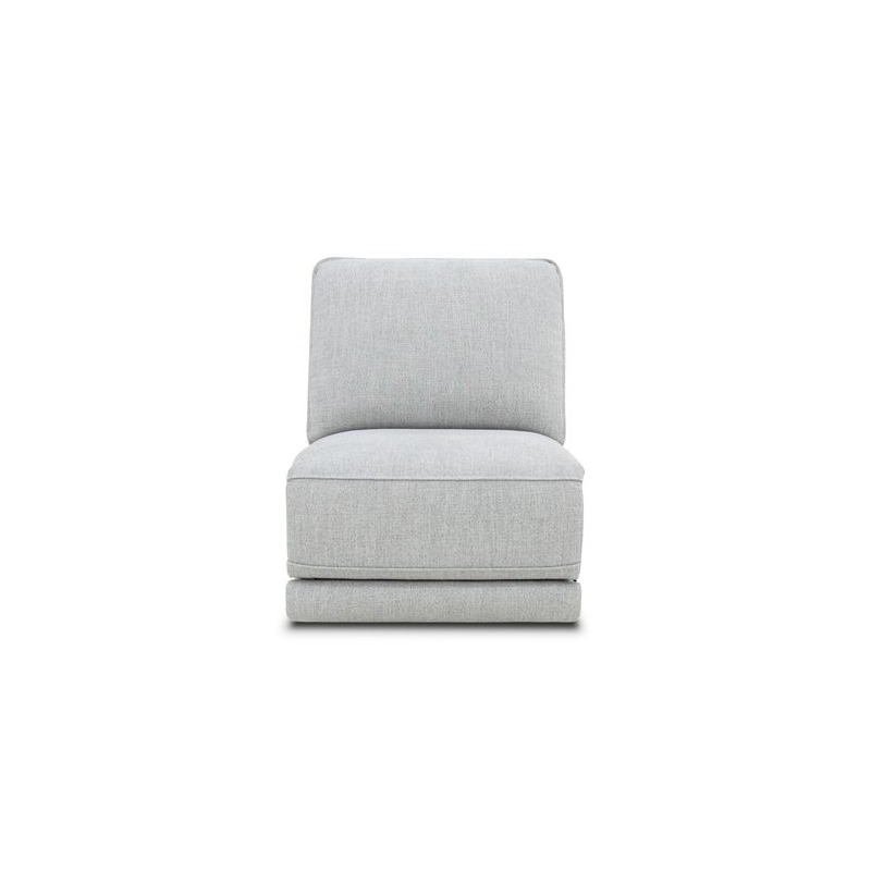 Liberty Furniture Blake 5 Piece Power Reclining Sectional Sofa Smoke Gray Fabric