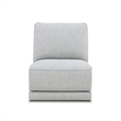 Liberty Furniture Blake 5 Piece Power Reclining Sectional Sofa Smoke Gray Fabric