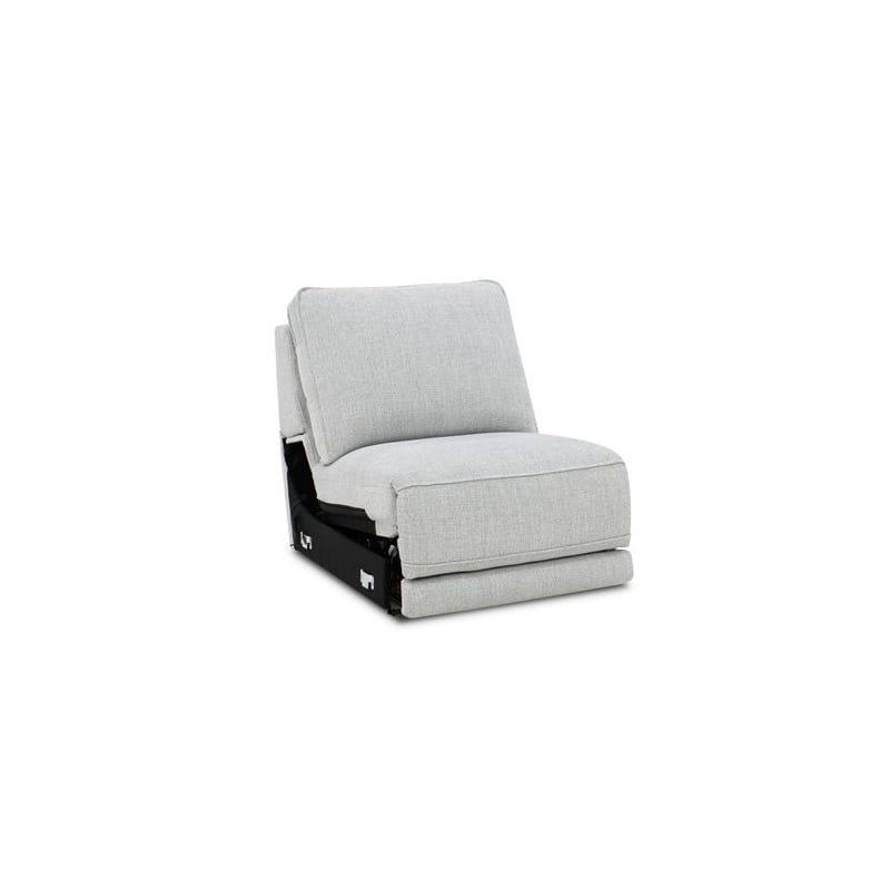 Liberty Furniture Blake 5 Piece Power Reclining Sectional Sofa Smoke Gray Fabric
