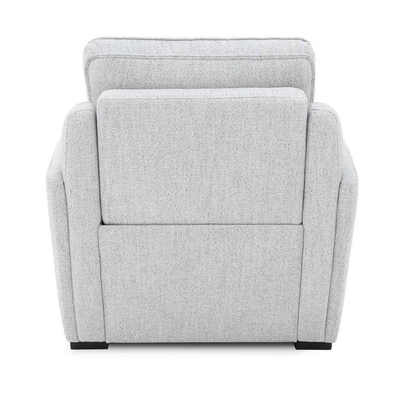 Liberty Furniture Blake Sofa & Recliner Power Reclining Set - Smoke Gray Fabric