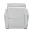 Liberty Furniture Blake Sofa & Recliner Power Reclining Set - Smoke Gray Fabric