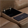 Liberty Furniture Carrington Reclining Loveseat & Console York Sand Leather