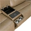 Liberty Furniture Carrington 6 Piece Reclining Sectional Sofa York Sand Leather