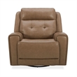 Liberty Furniture Carrington Sofa & Recliner Power Set - York Sand Leather