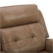 Liberty Furniture Carrington Sofa & Recliner Power Set - York Sand Leather