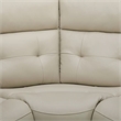 Liberty Furniture Carrington 6 Piece Power Sectional Sofa - Stone Cream Leather