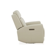 Liberty Furniture Carrington Sofa & Recliner Power Set - Stone Cream Leather