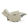 Liberty Furniture Carrington Sofa & Recliner Power Set - Stone Cream Leather