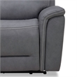 Liberty Furniture Cooper 6 Pc. Power Reclining Sectional Sofa Blue Gray Leather