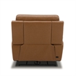 Liberty Furniture Cooper Sofa & Recliner Power Reclining Set Camel Brown Leather