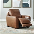 Liberty Furniture Blake Power Reclining Sofa Loveseat & Recliner - Brown Leather
