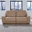 Liberty Furniture Blake Sofa & Loveseat Power Reclining Set - Oatmeal Leather
