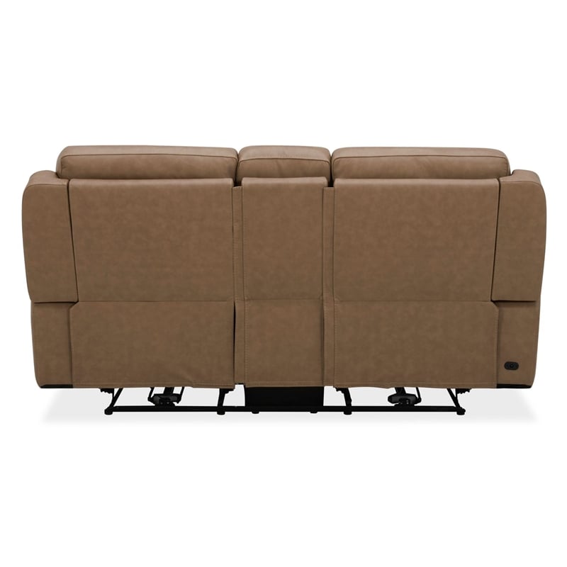 Liberty Furniture Carrington Sofa Loveseat & Recliner Set - York Sand Leather