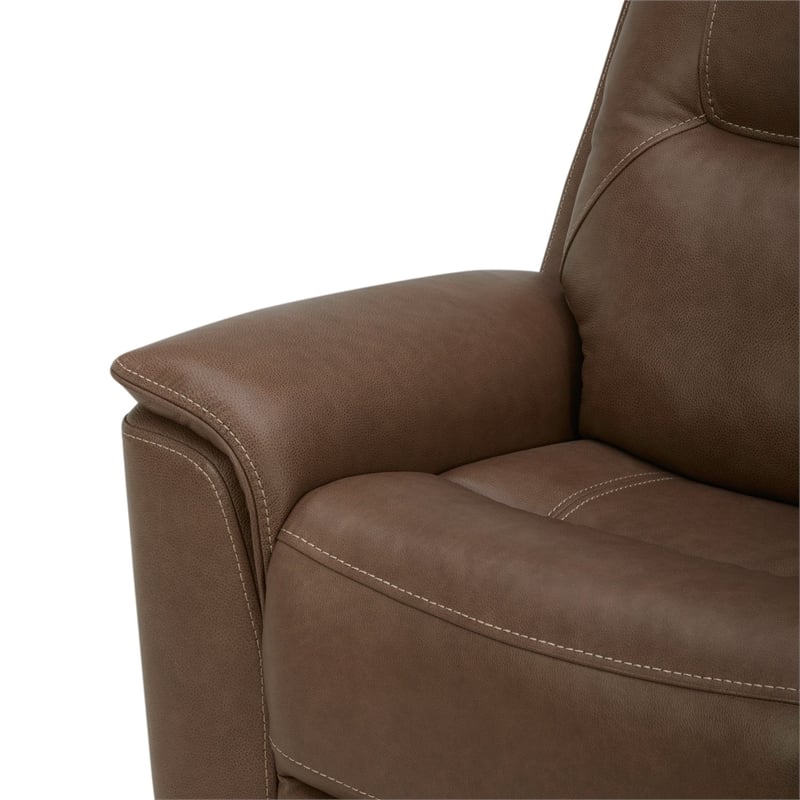 Liberty Furniture Collins Power Recline Sofa - Brown