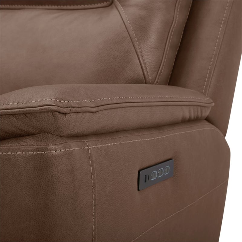 Liberty Furniture Collins Power Recline 6 Piece Sectional Sofa - Brown